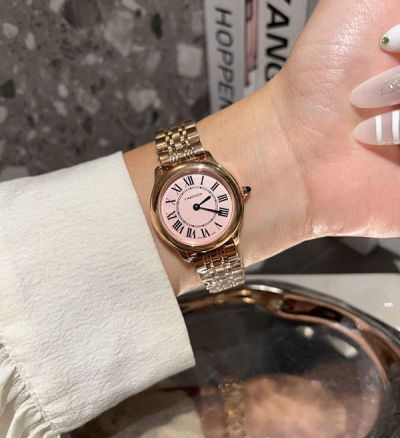 Cartier Ronde Must Series Quartz Movement 29/36MM 316L Steel Women Watch